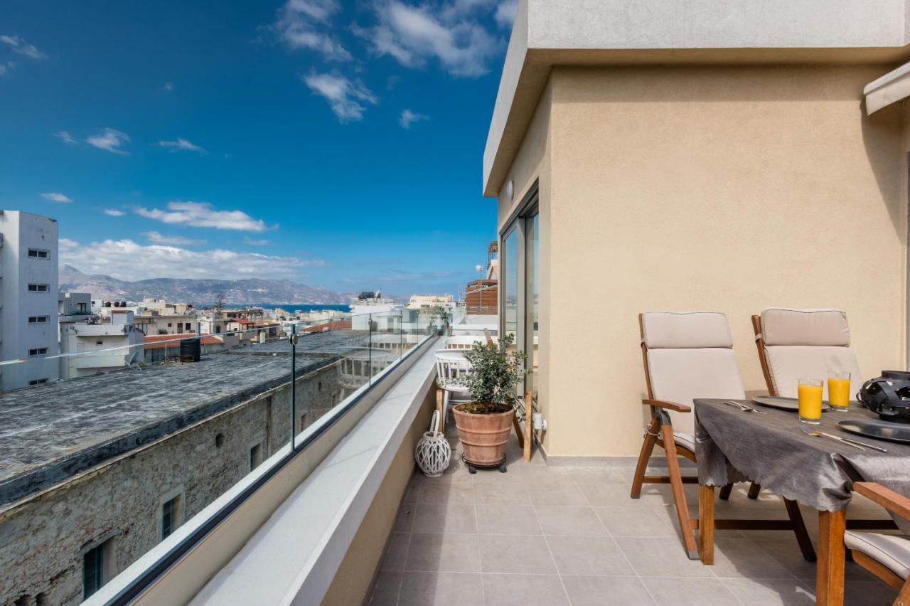 The Central Boutique Apartments Heraklion Exteriör bild