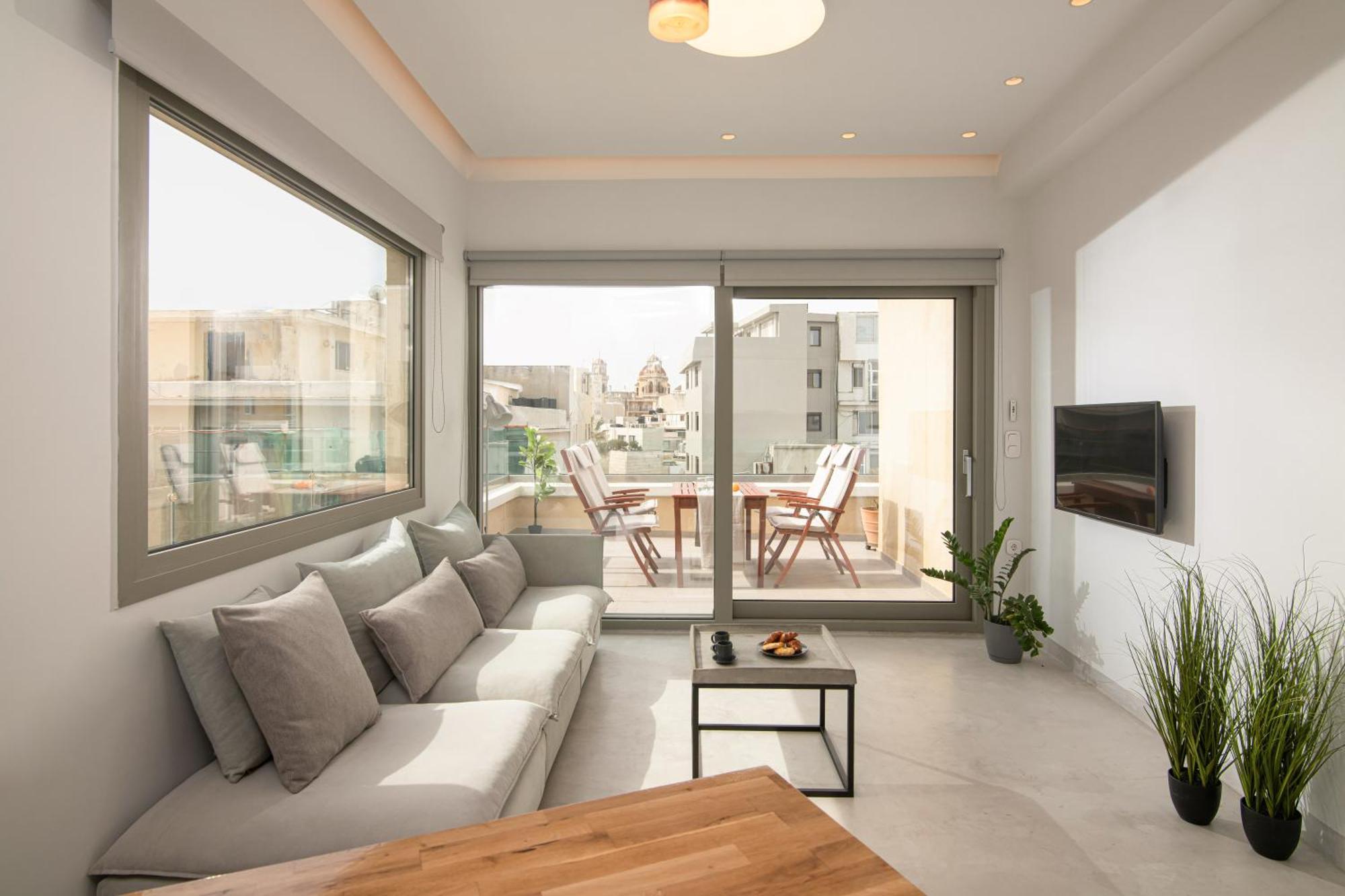 The Central Boutique Apartments Heraklion Exteriör bild