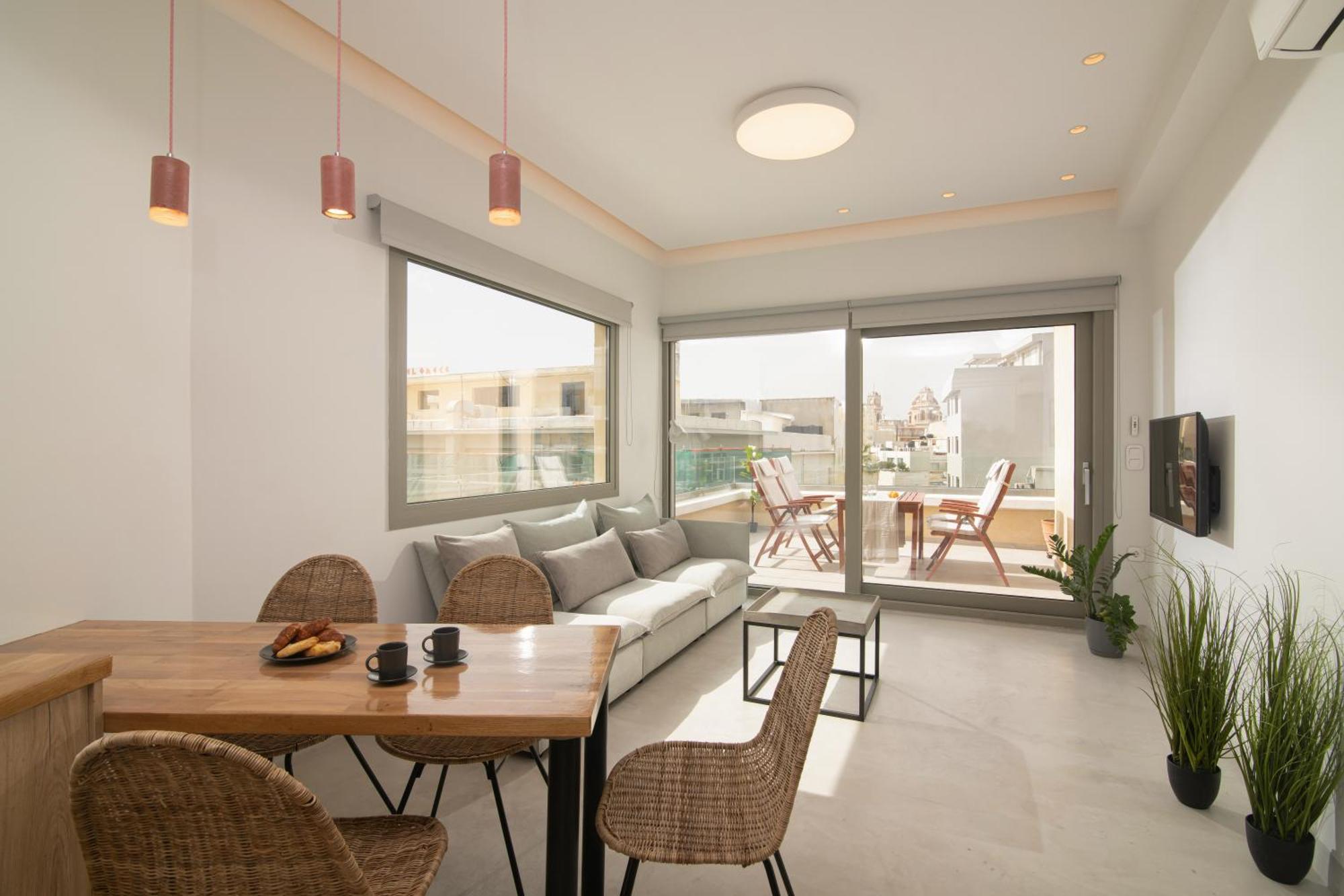The Central Boutique Apartments Heraklion Exteriör bild