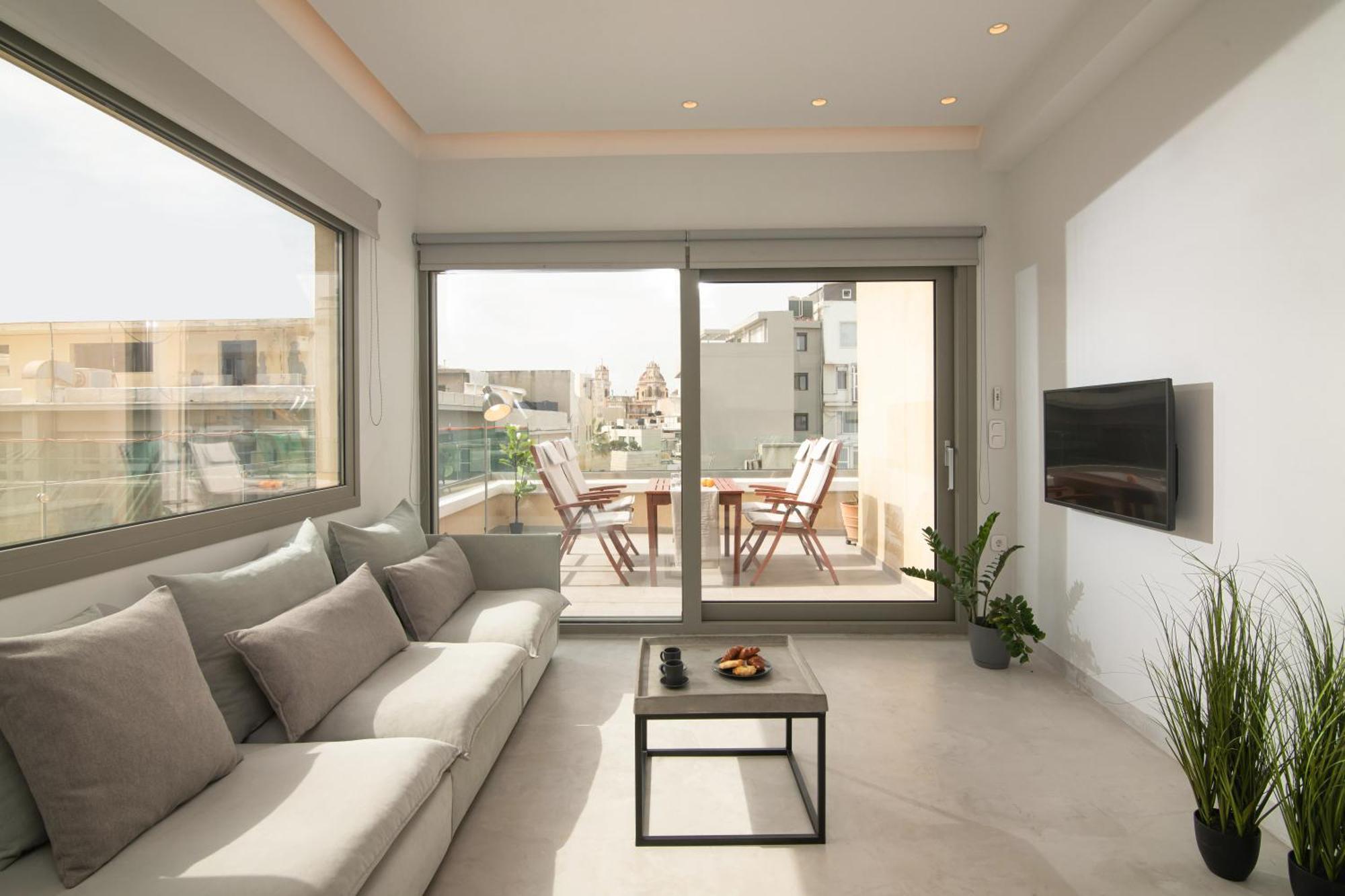 The Central Boutique Apartments Heraklion Exteriör bild