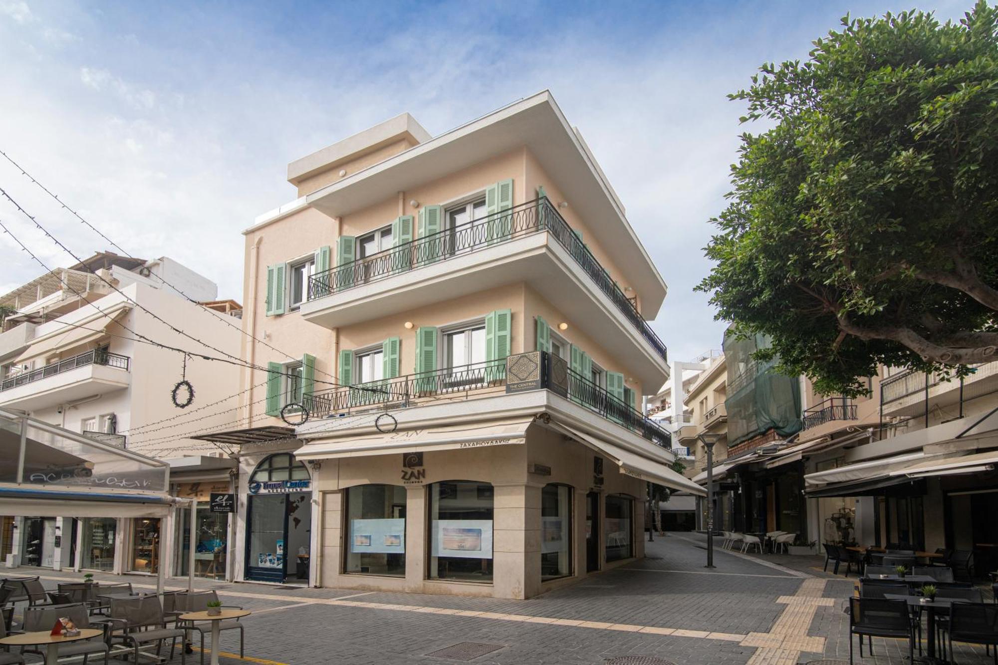 The Central Boutique Apartments Heraklion Exteriör bild